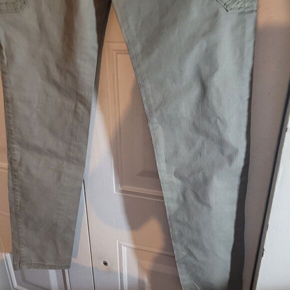 CmY2K Miss Me CP1246C Cargo Khaki Olive Green Pants Sz27 Nwt Beaded Rhinistone - Picture 2 of 10